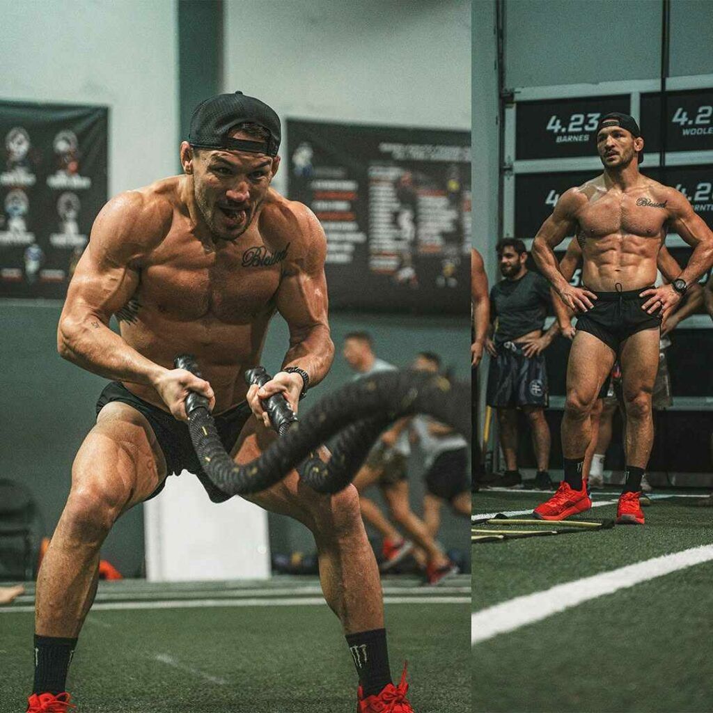 Michael Chandler Physique