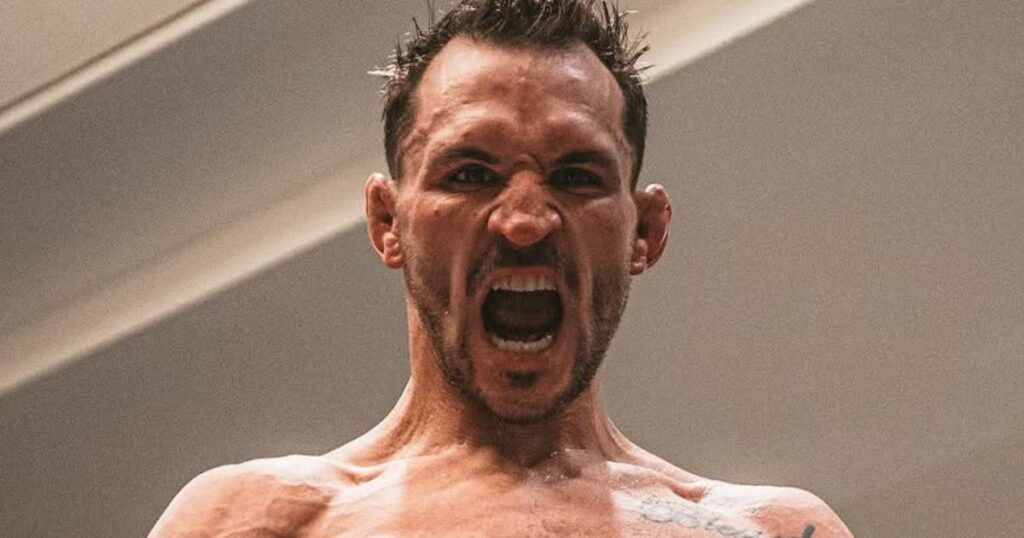 Le monstrueux physique de Michael Chandler avant sa lutte contre Paddy Pimbett