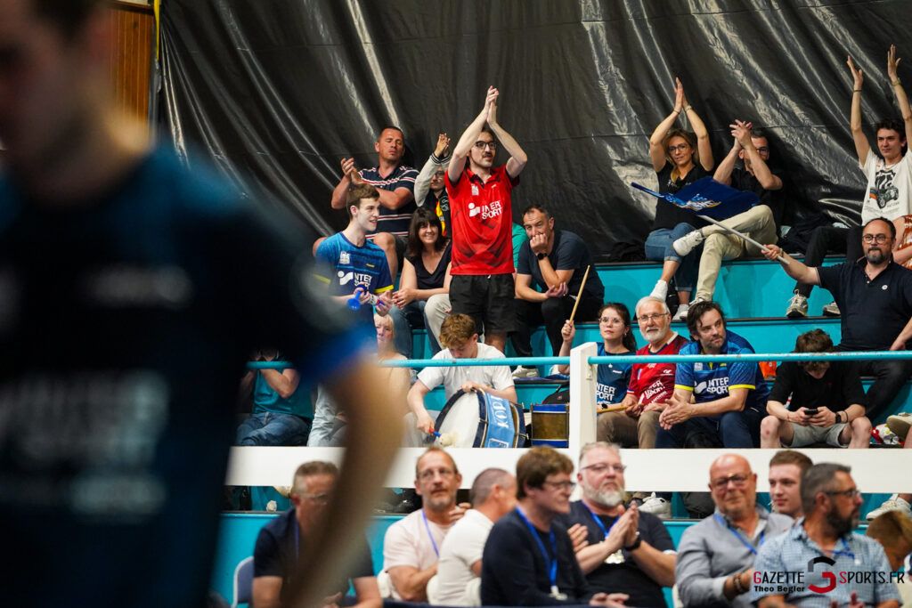 Table tennis Pro B semi -final play Downs Astt Amiens Sport Table Tennis Le Havre Gazette Sports Théo Bégler 100