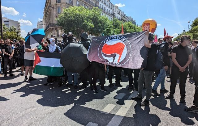 29 arrestations ont eu lieu sur la touche du défilé parisien.