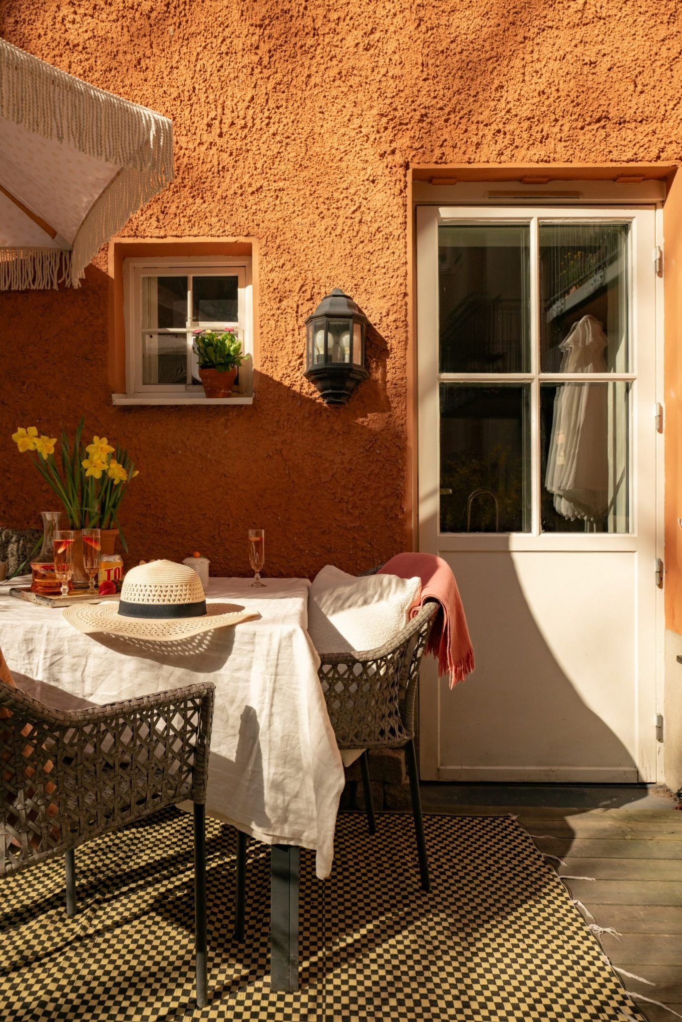 patio ajusté