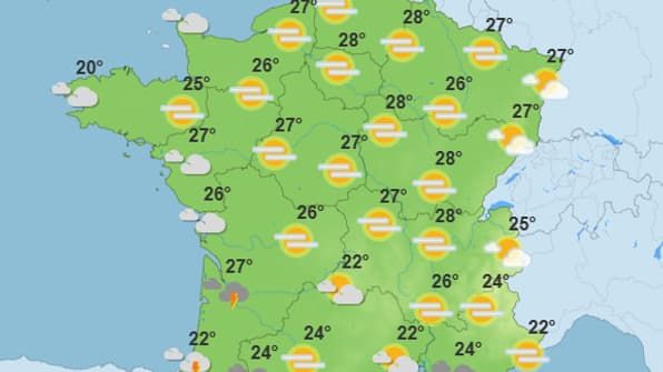 Météo vendredi 2 mai Météo vendredi 2 mai