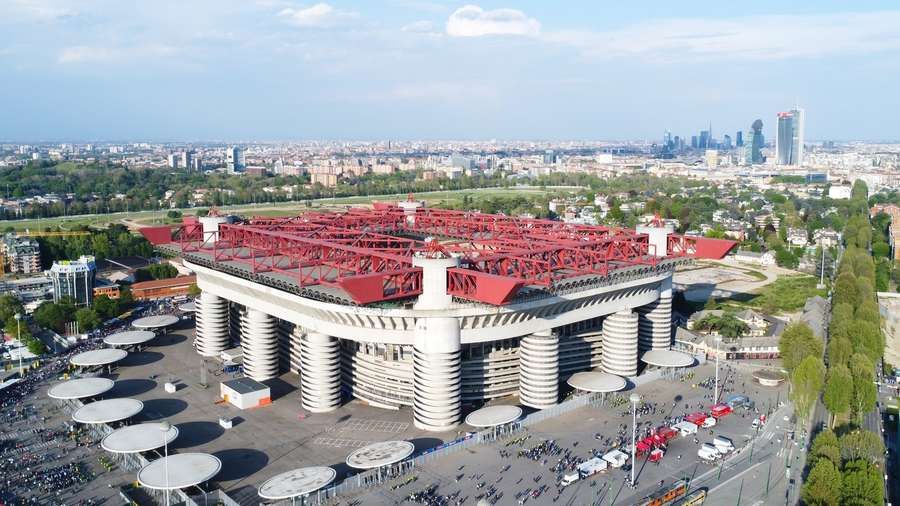 Vue générale de San Siro Vue générale de San Siro