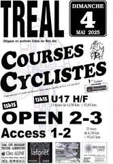 Tréal 4 mai 2025 Informations sur les courses cyclables