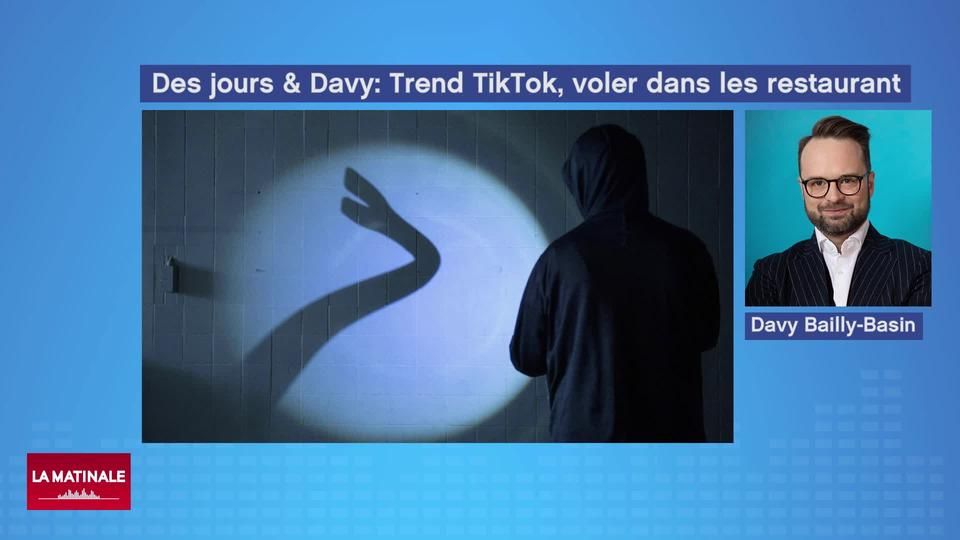 Days & Davy - Voler dans les restaurants, nouvelle tendance dans les réseaux sociaux