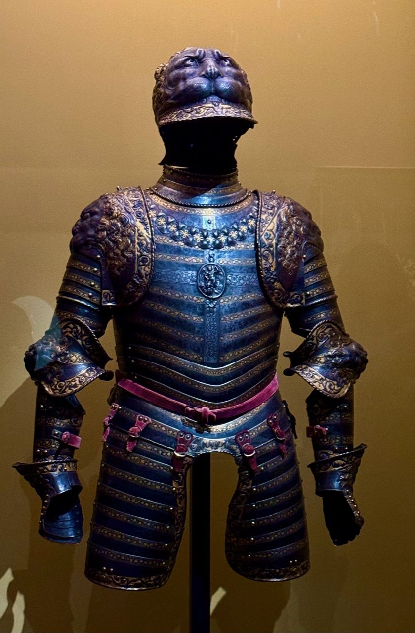 Armure «aux Lions» 1540 par Giovanni Paolo Negrololi