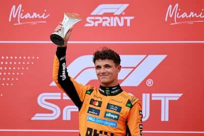 Grand Prix de Miami: Lando Norris gagne toujours dans le chaos sous la pluie