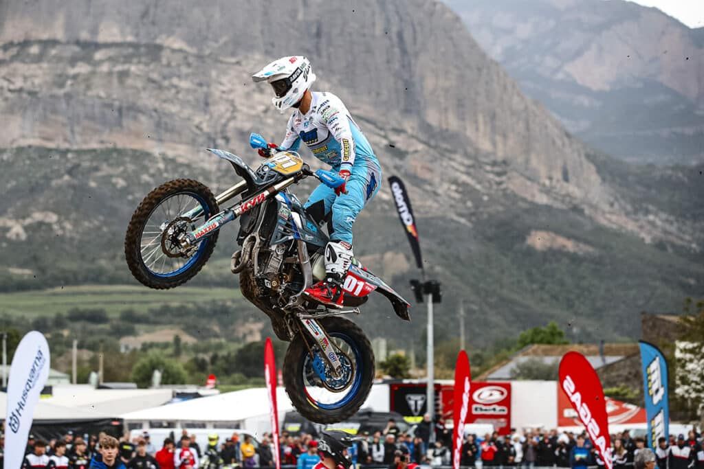 Zach Pichon Jump Endurogp 2025 Espagne