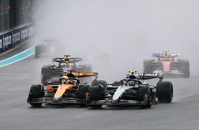Grand Prix de Miami: Lando Norris gagne toujours dans le chaos sous la pluie