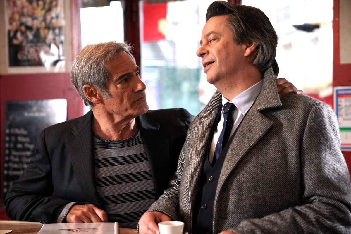 Photo Christophe Brachet - FTV - Mon voisin Prod. - Mère Prod. Gérard Lanvin et Thibault de Montalembert, un acteur et son agent en pleine discorde?