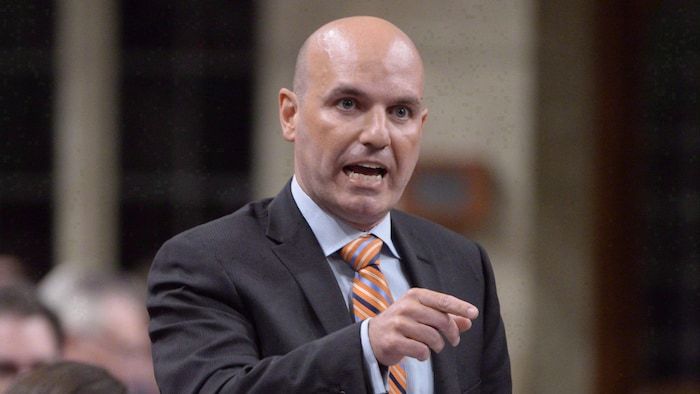 Le député néo-démocratique, Nathan Cullen.