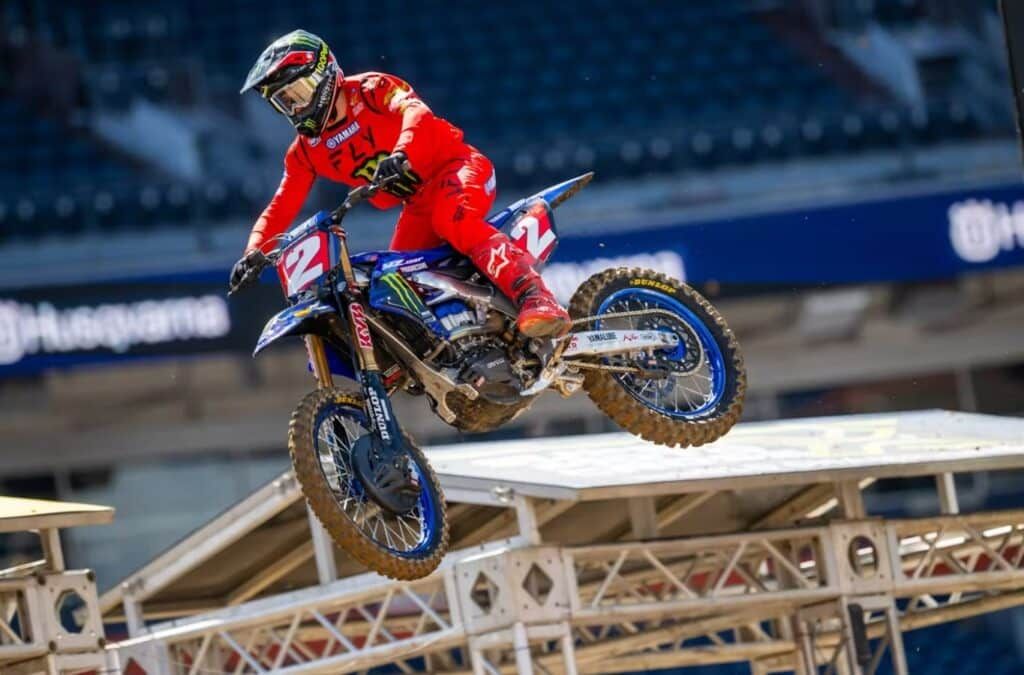 Avec 9 points d'avance sur Chase Sexton, Cooper Webb sera intitulé à Salt Lake City s'il termine dans le top 5. © DR