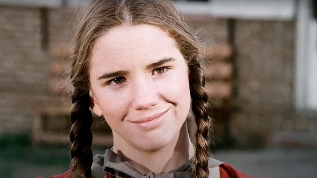 Melissa Gilbert dans le rôle de Laura Ingalls dans la petite maison dans la prairie