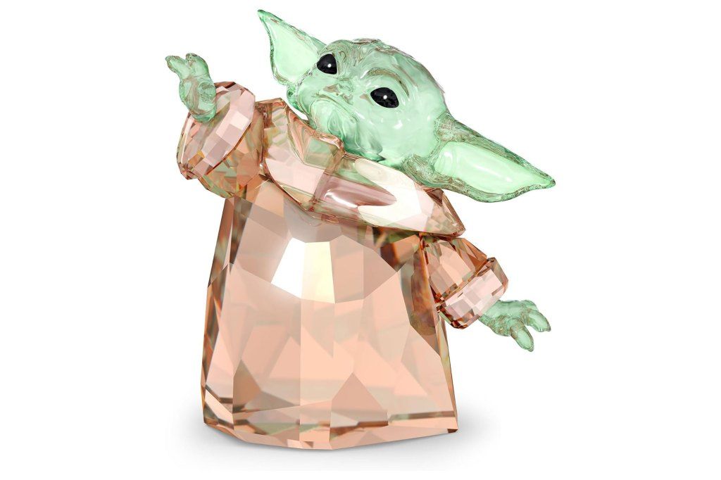 Figurine de verre de bébé Yoda