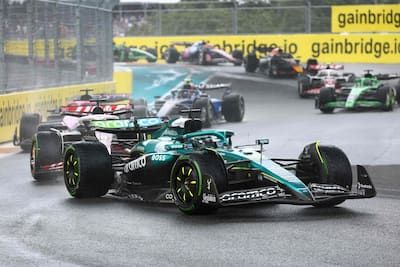 Dans la 19e rangée des qualifications du Grand Prix de Miami: