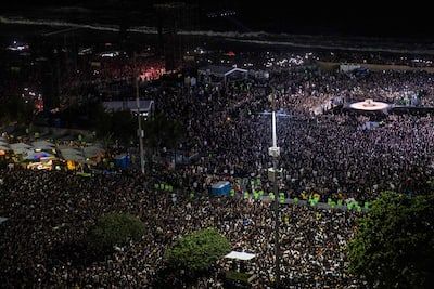 Lady Gaga met le feu à Rio de Janeiro pour un énorme concert gratuit