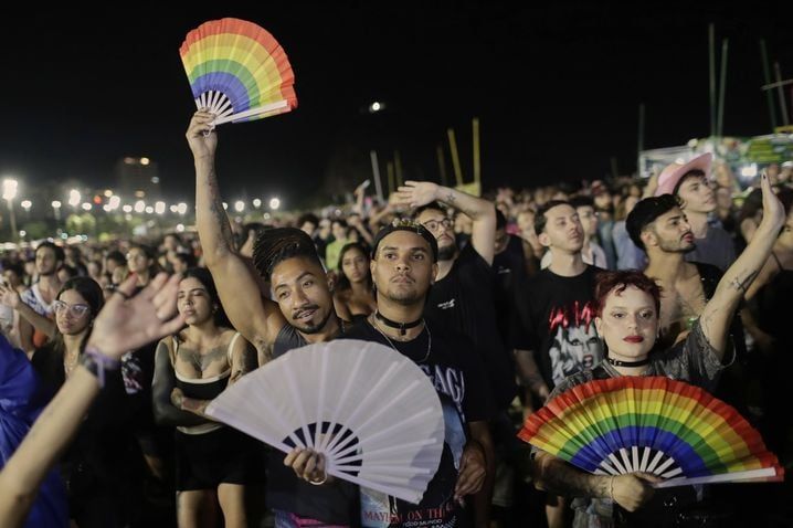 Lady Gaga a de nombreux fans parmi la communauté LGBT + au Brésil.