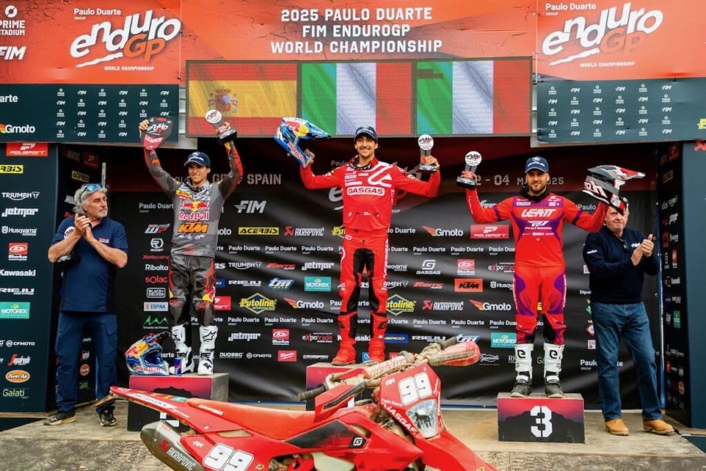 Podium Espagne EGP 2025