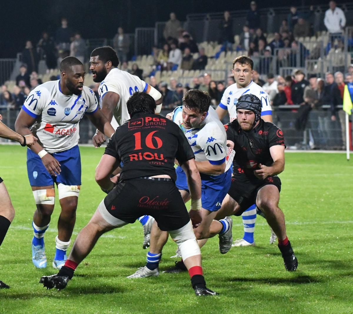 Nicolas Piaton a marqué le seul test Capist. Insuffisant. Parmi les futurs adversaires de Périgueux, il y aura Rennes, champion national 2 aux dépens de Niort (19-10).