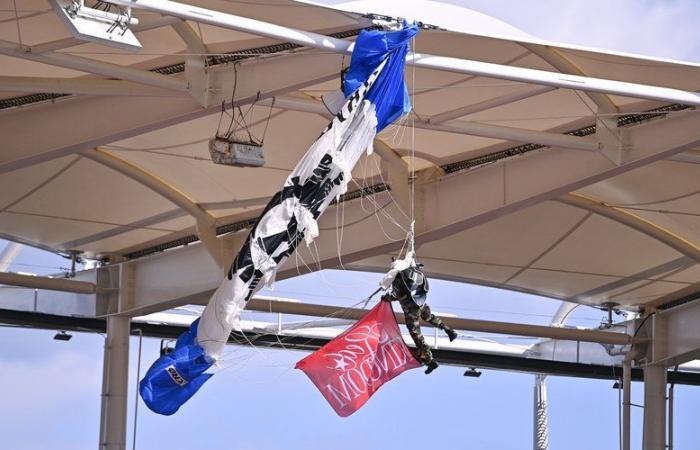 Comment les Toulousains ont connu l’incident du parachutiste avant le match contre la vente -.