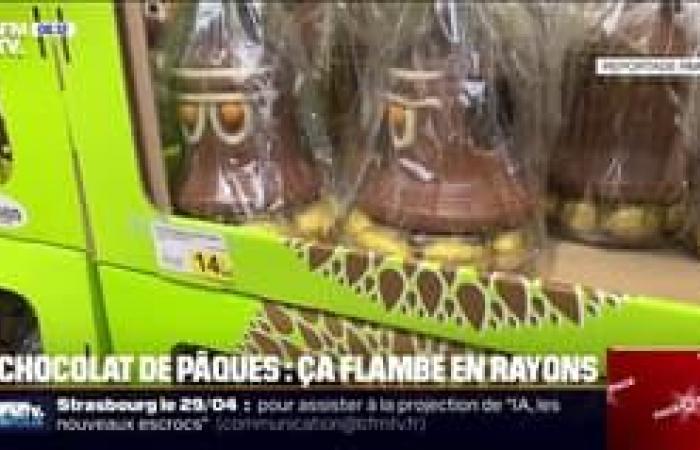 Le rapport de 20 heures – le prix des chocolats de Pâques a augmenté de 14% en un an -.