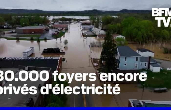 Au moins 17 morts après des inondations majeures au centre-est et au sud des États-Unis -.