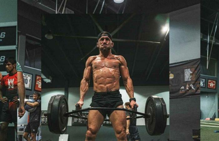 Le physique monstrueux de Michael Chandler avant son combat contre Paddy Pimbett -.
