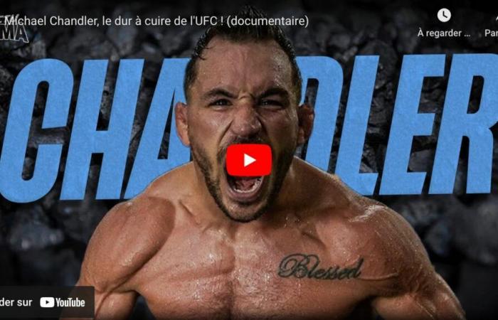 Le physique monstrueux de Michael Chandler avant son combat contre Paddy Pimbett -.