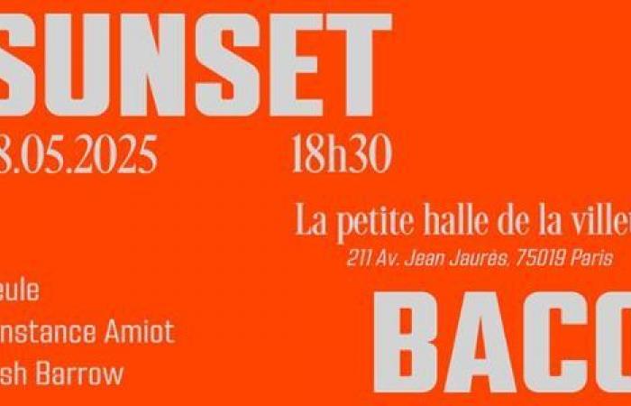 Sunset Baco – La Petite Halle – Paris, 75019 -.