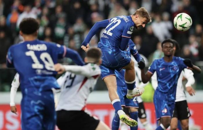 En explosant contre Legia Varsovie, Chelsea atteint le billet pour les demi-finales de la conférence de la ligue -.