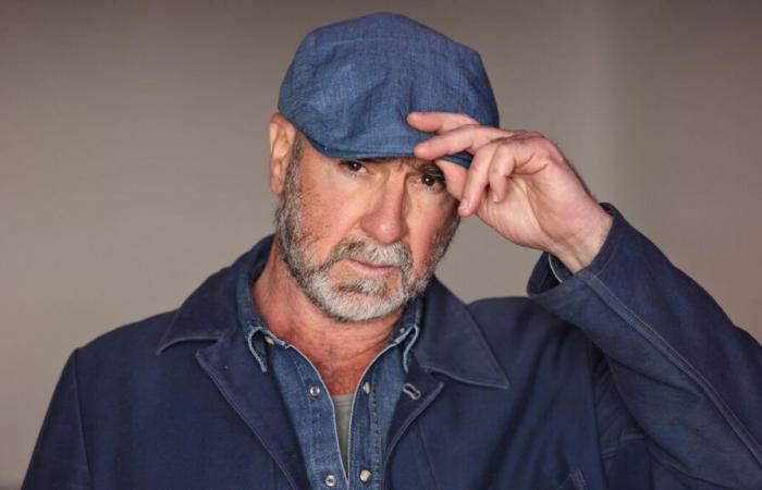 La grande charge de Cantona contre les modèles de Manchester United -.