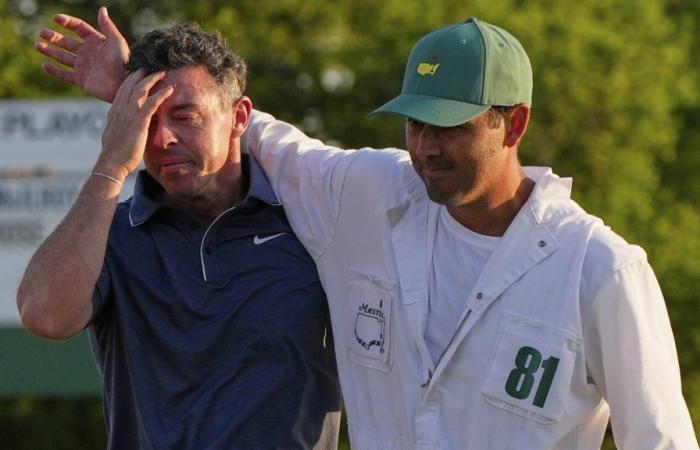 Rory McIlroy dit que Caddy Harry Diamond faisait partie de la victoire des Masters -.