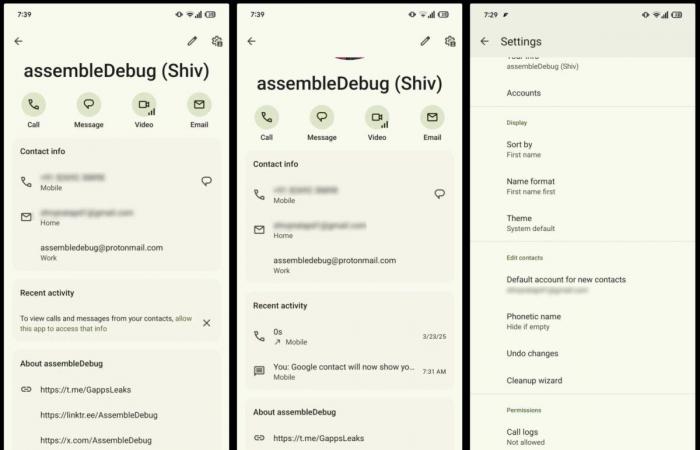 Ce nouvel historique sur Google Contacts vous fera gagner du temps fou -.