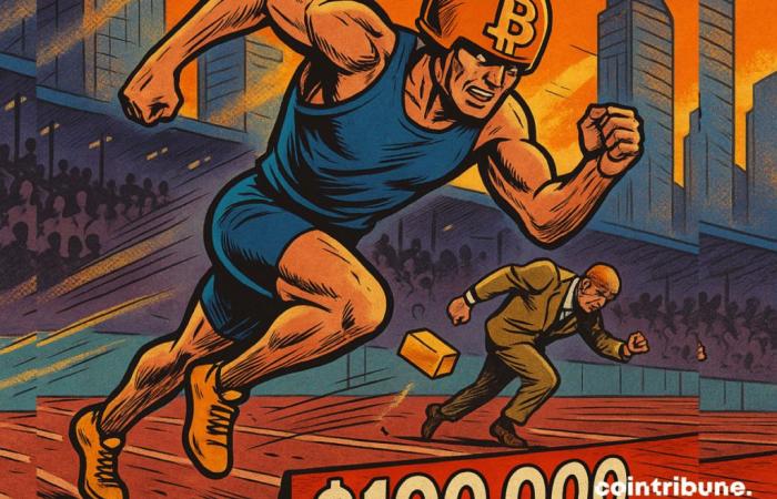 Bitcoin près de 100 000 $ tandis que l’or perd son éclat -.