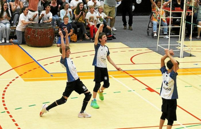 La belle histoire continue pour la volley Vannes 56 -.