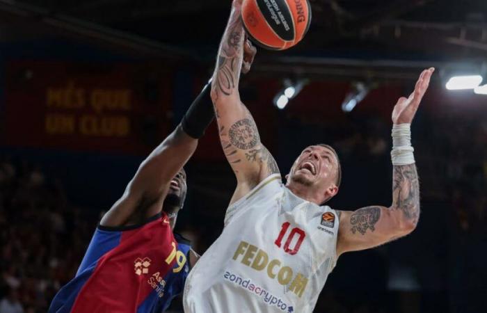 Monaco a poussé à un cinquième match décisif par le Barça -.
