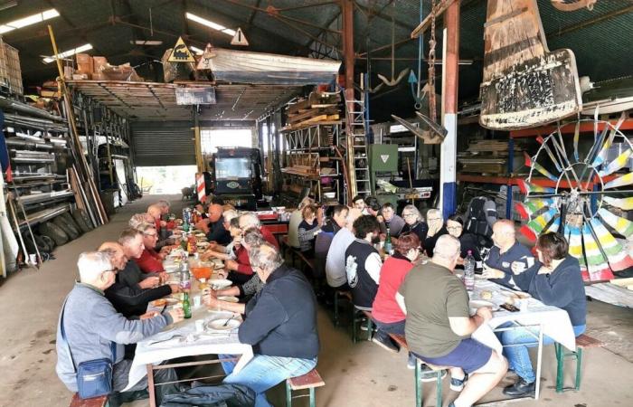 Première sortie vintage de l’année pour le moto-club -.