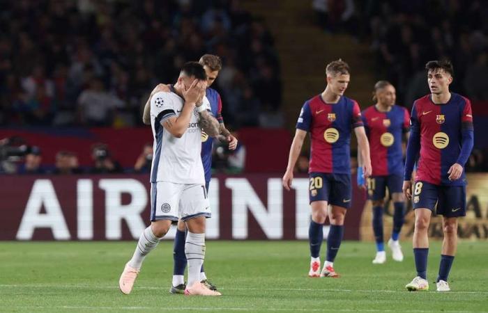 Les statistiques d’une correspondance de suspense entre Barcelone et Inter -.