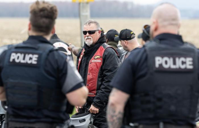 Première randonnée de moto de la saison