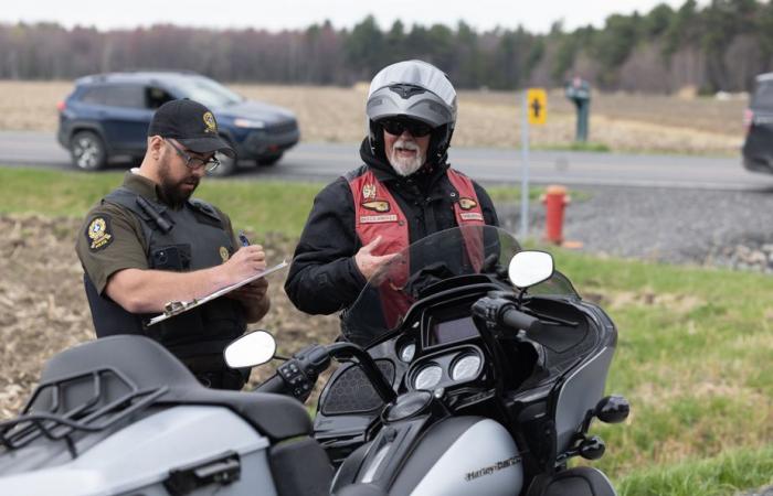 Première randonnée de moto de la saison