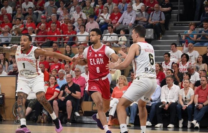 Elan Chalon fait le travail contre Strasbourg -.