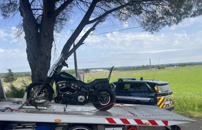 Direction de la livre pour deux voitures et une moto contrôlée à plus de 50 km / h au-dessus de la limite -.