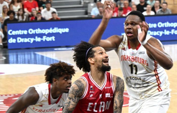 Elan Chalon fait le travail contre Strasbourg -.