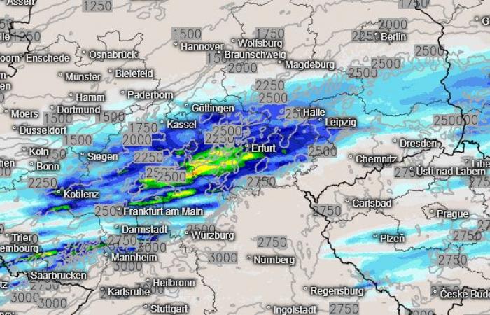Des orages, des grêles et des rafales de vent: aujourd’hui est un risque de tempête ici!