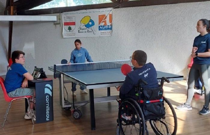 Portel-des-Corbières. A beautiful sports tennis in table tennis – .