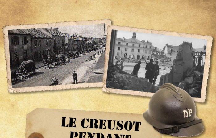 80 ans après la libération, un livre retrace l’histoire de Creusot en guerre -.