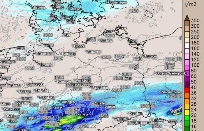 Des orages, des grêles et des rafales de vent: aujourd’hui est un risque de tempête ici!