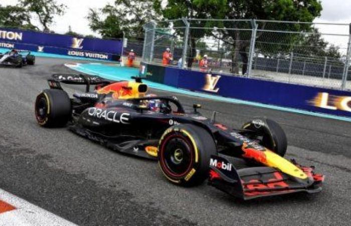 Verstappen au poteau pour une respiration devant Norris -.