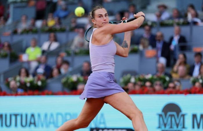Sabalenka a remporté le tournoi Madrid pour la troisième fois -.