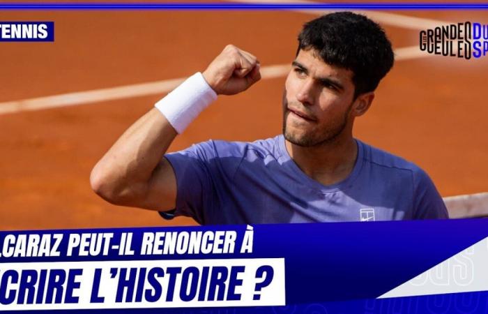 Alcaraz peut-il abandonner l’histoire de l’écriture? -.